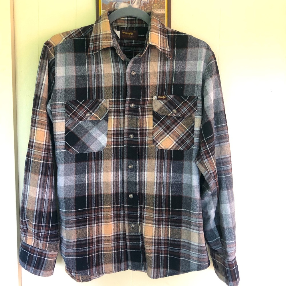 Wrangler wool flannel